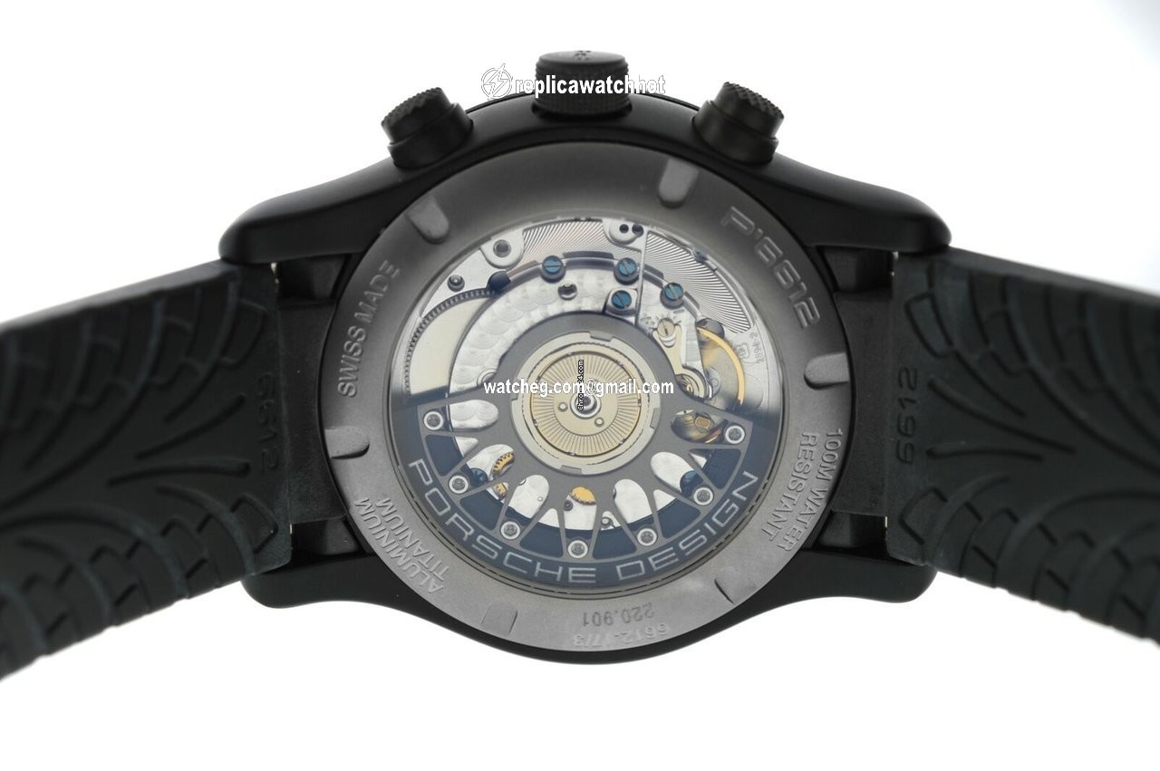 Porsche Design Dashboard Mens watch Unisex Automatic Aluminum P6612 6612.17.84.1190 4