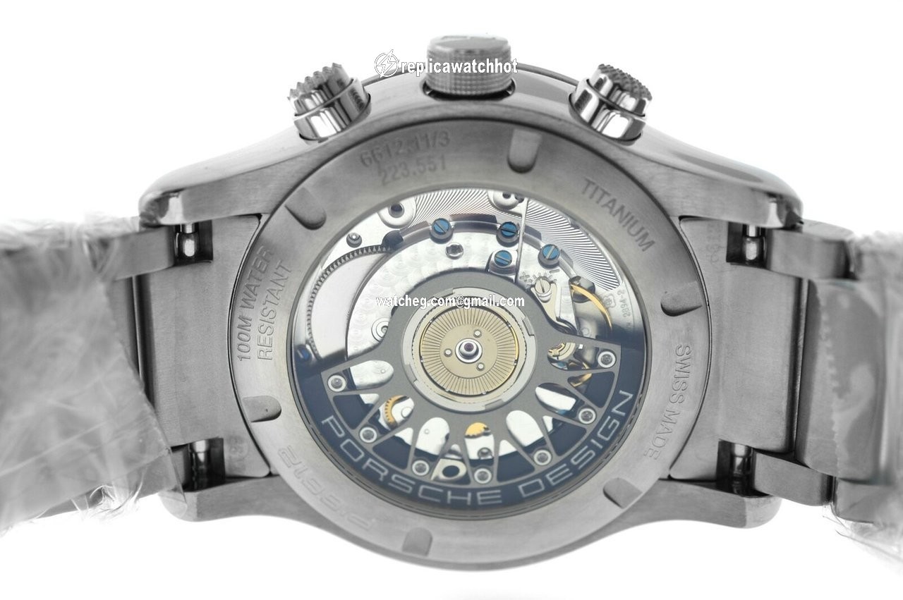 Porsche Design Dashboard Mens watch Unisex Automatic Titanium P6612 6612.11.11.024 4