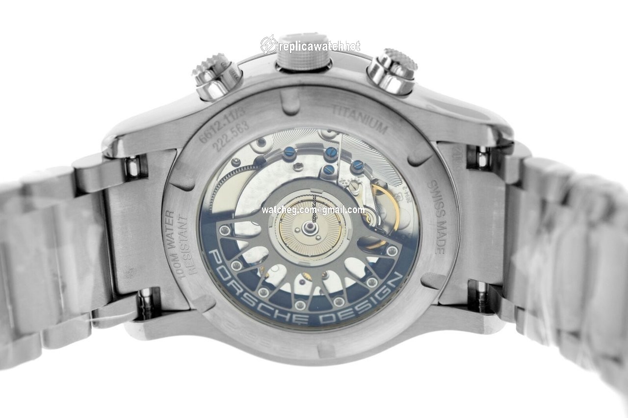 Porsche Design Dashboard Mens watch Unisex Automatic Titanium P6612 6612.11.45.024 4