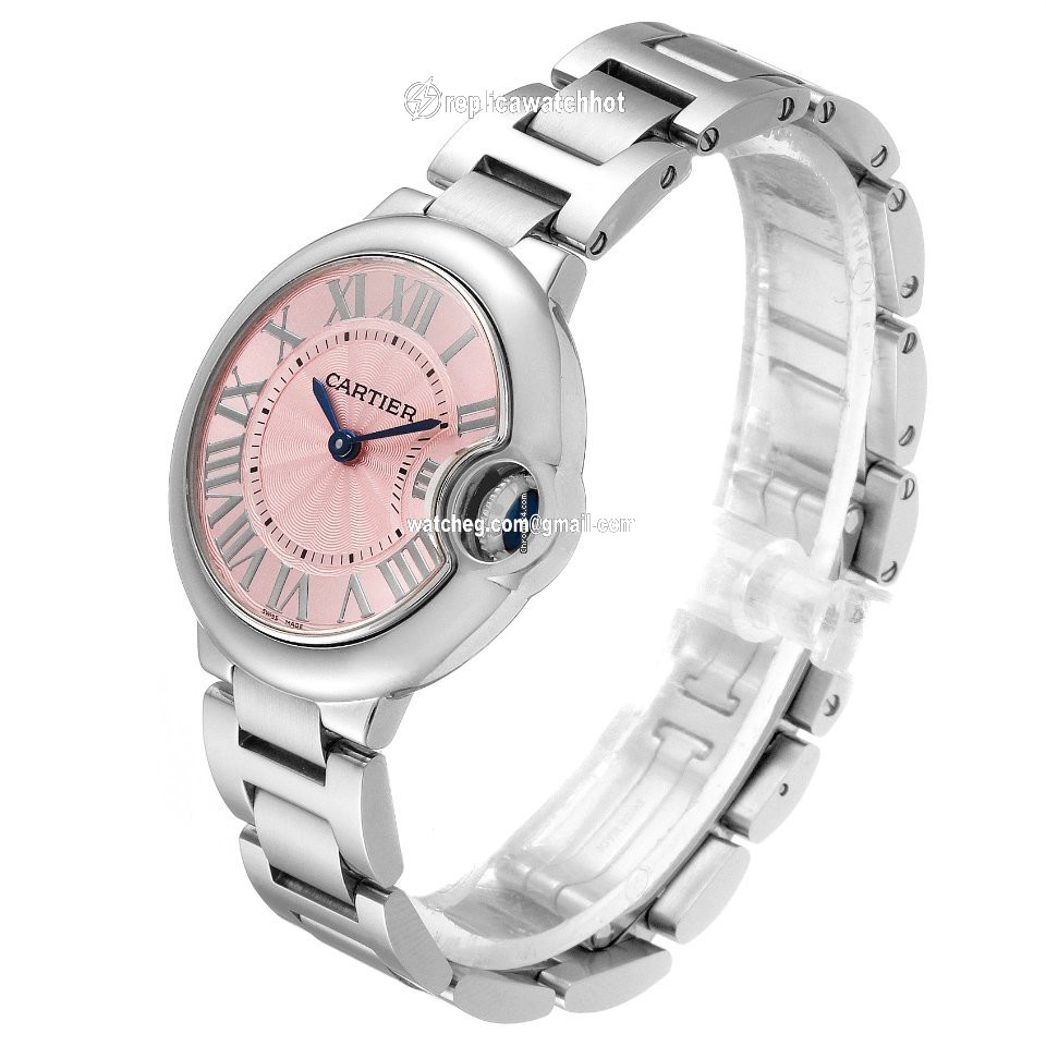 Cartier Ballon Bleu 33mm Womens watch Quartz Steel WSBB0033 4