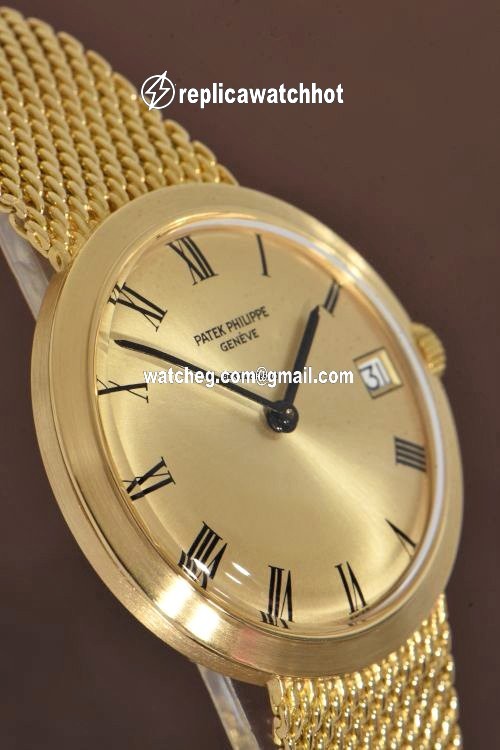Patek Philippe Calatrava Mens watch Unisex Automatic Yellow gold 3565 1 4