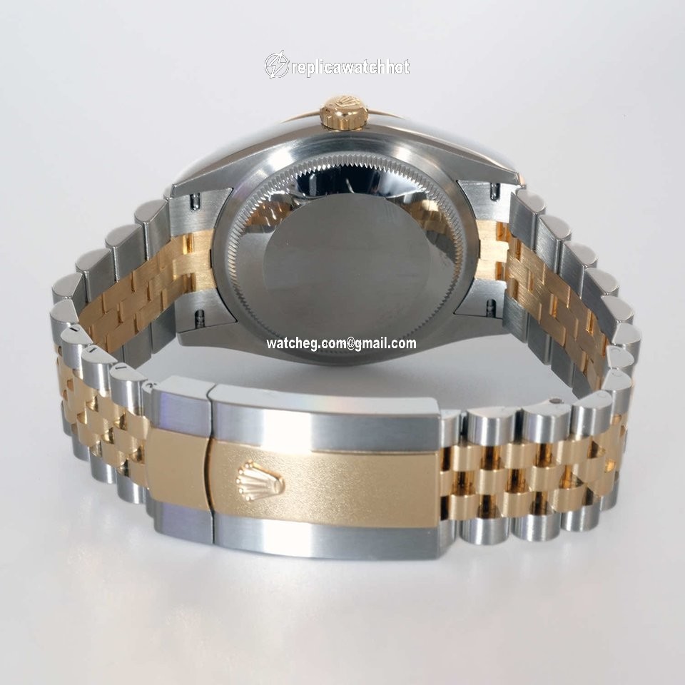 Rolex Datejust 36 Womens watch Gold Steel Automatic 126233-0021 4