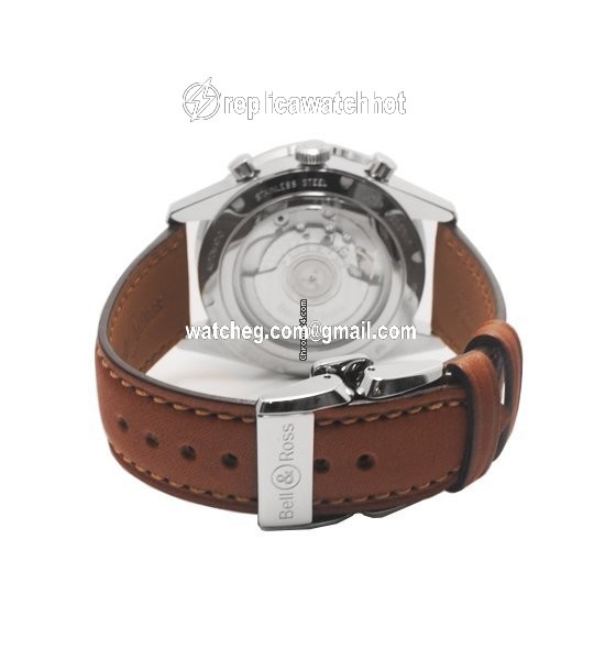 Bell & Ross BR V1 Mens watch Unisex Automatic Steel BRV126-FLY-GMT SCA 4