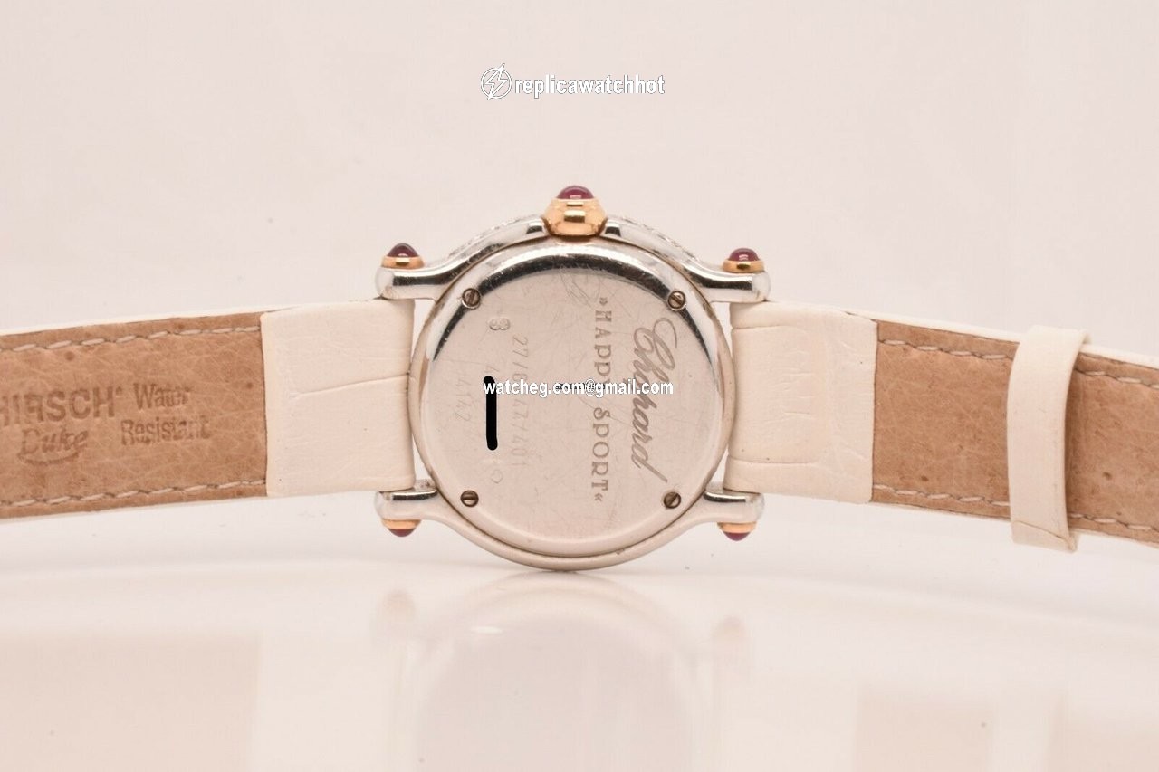 Chopard Happy Sport Womens watch Quartz White gold 27 6244 401 4