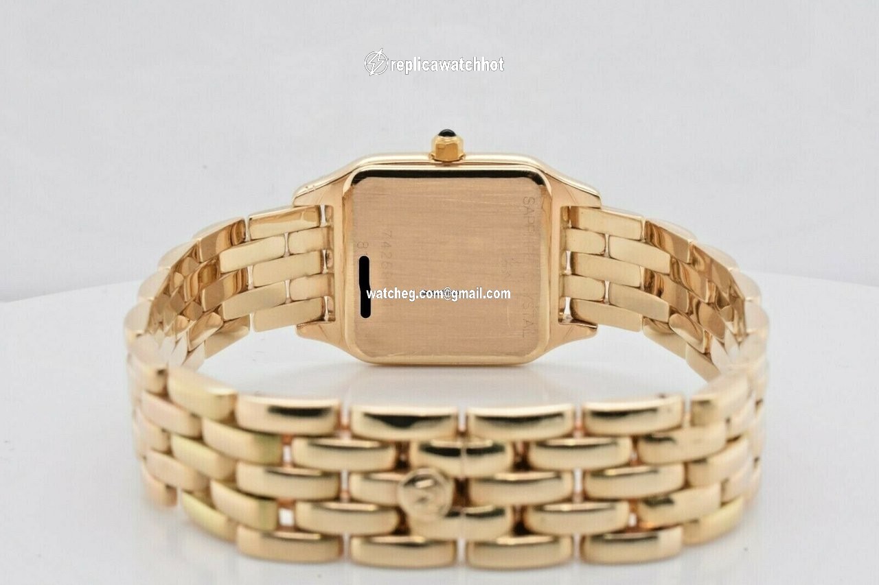 Movado Womens watch Quartz Yellow gold 74259431 4