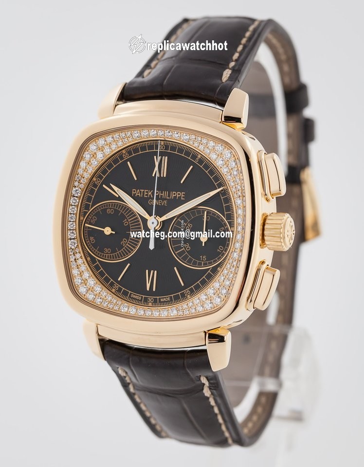 Patek Philippe Chronograph Womens watch Manual winding Rose gold 7071R-010 4