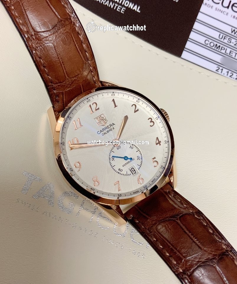 TAG Heuer Carrera Calibre 6 Mens watch Unisex Automatic Rose gold WAS2140.FC8176 4