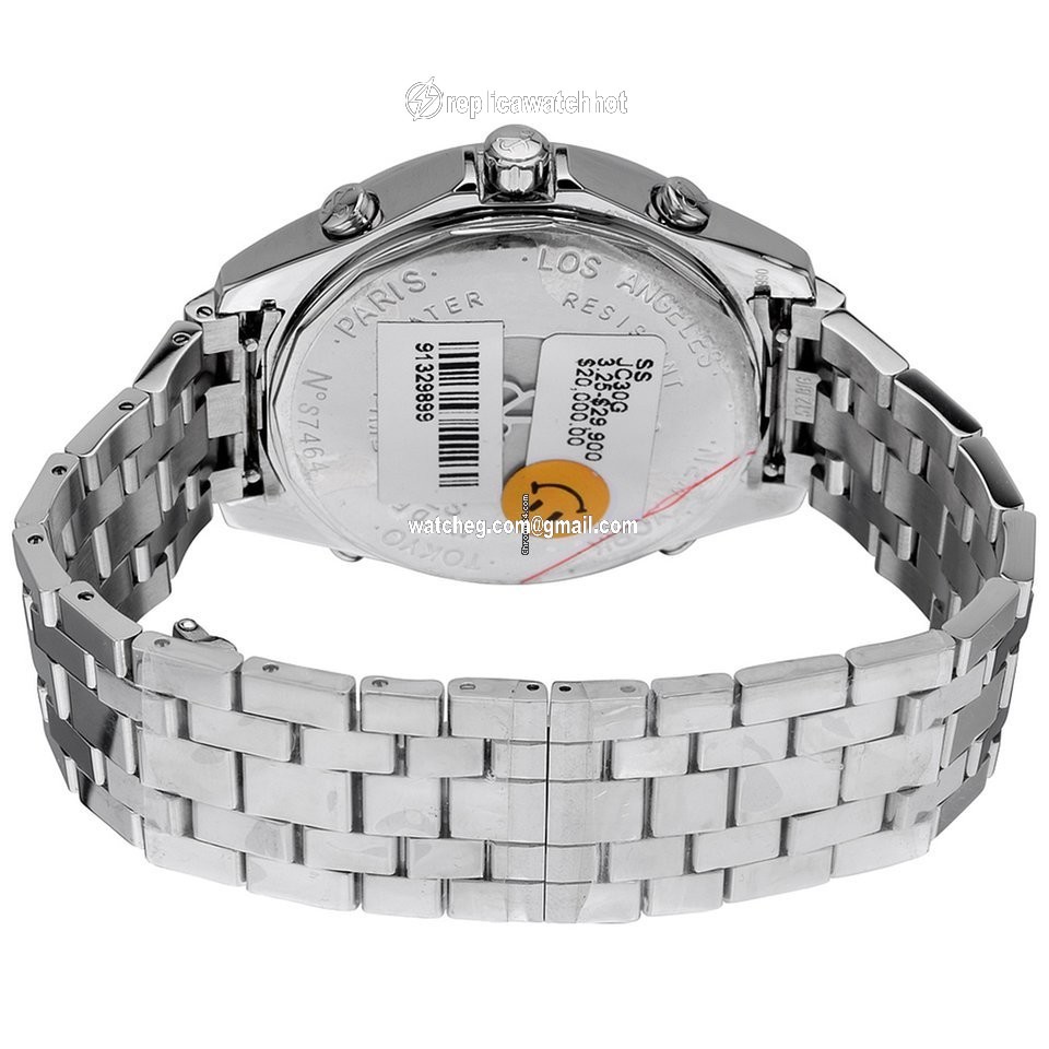 Jacob & Co. Five Time Zone Mens watch Unisex Quartz Steel JC30G 4