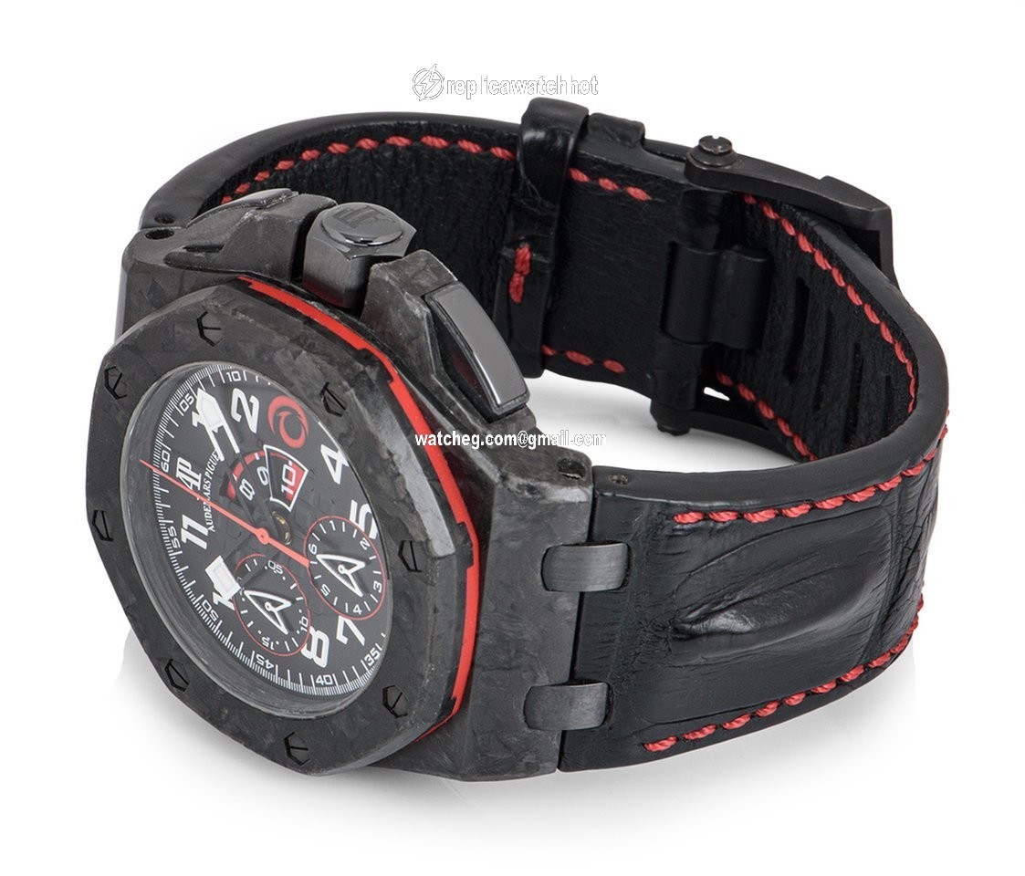 Audemars Piguet Royal Oak Offshore Chronograph Mens watch Unisex Automatic Carbon 26062FS.OO.A002CA.01 4