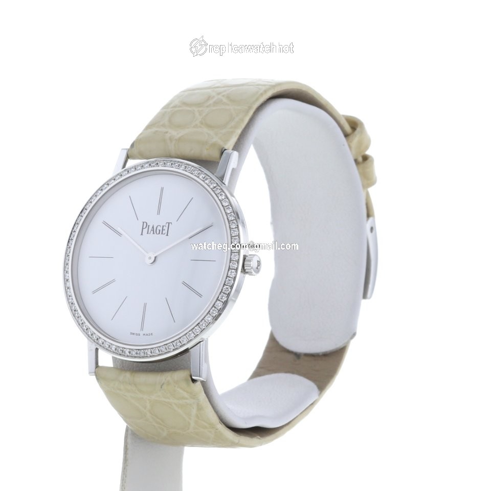 Piaget Altiplano Womens watch Automatic White gold P10245 4