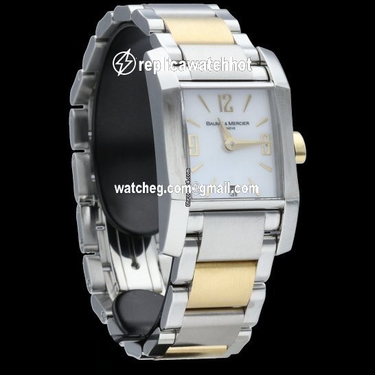 Baume & Mercier Hampton Womens watch Quartz Gold Steel M0A08600 4