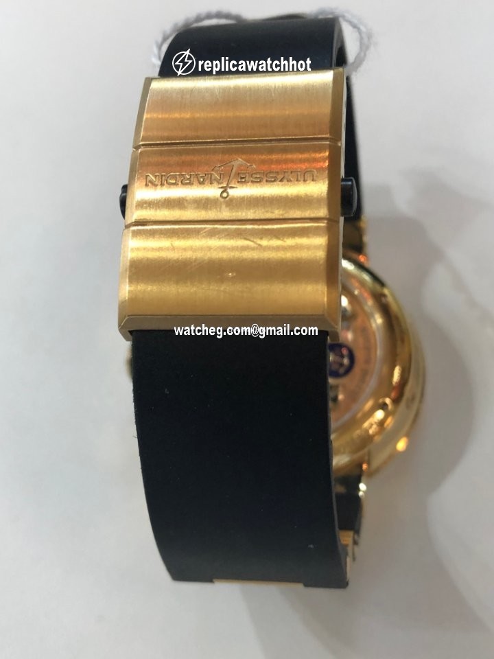 Ulysse Nardin Marine Chronometer 43mm Mens watch Unisex Automatic Rose gold 263-67-3 42 4
