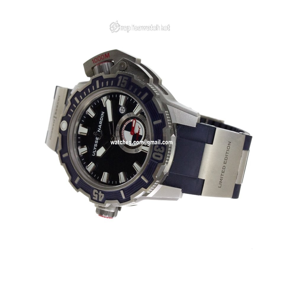 Ulysse Nardin Hammerhead Shark Mens watch Unisex Automatic Titanium 3203-500LE-3 93-HAMMER 4