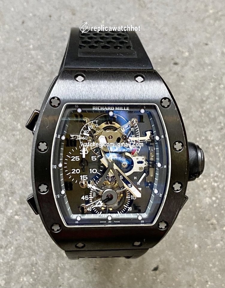 Richard Mille Manual winding Titanium RM008 4