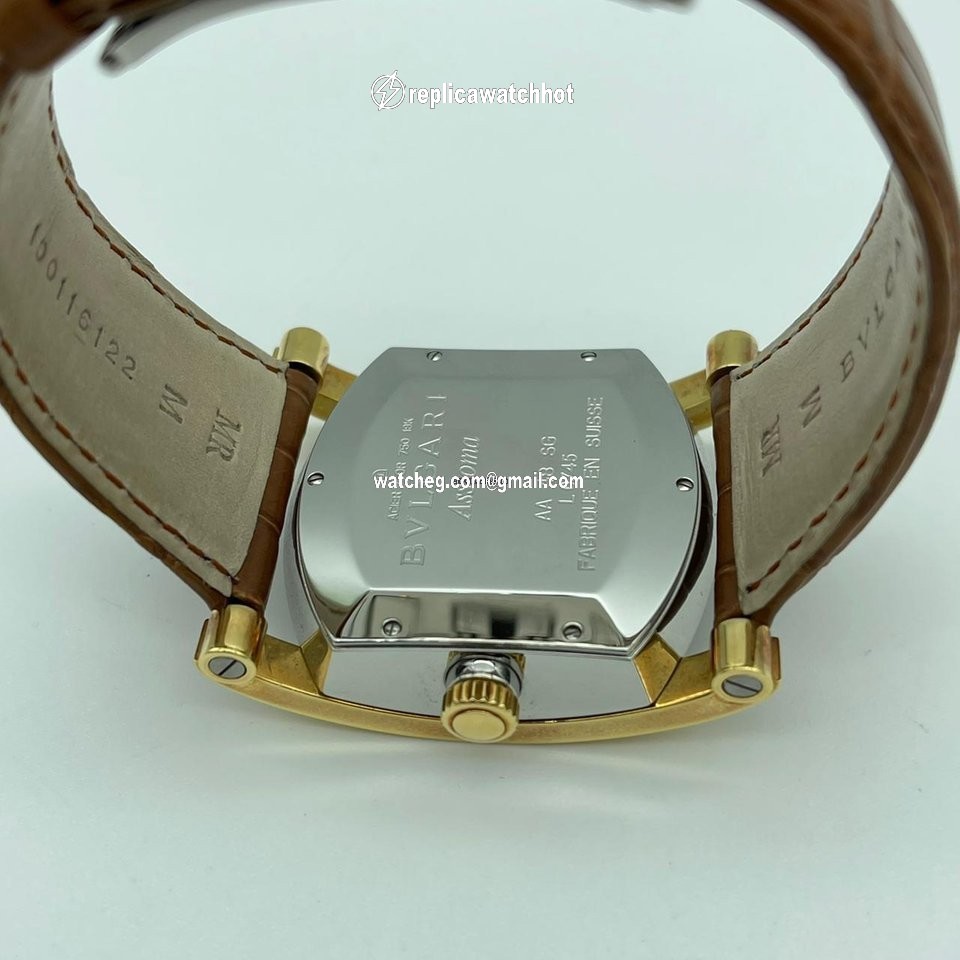 Bulgari Assioma Mens watch Unisex Automatic Gold Steel AA48C6SGLDCH 4