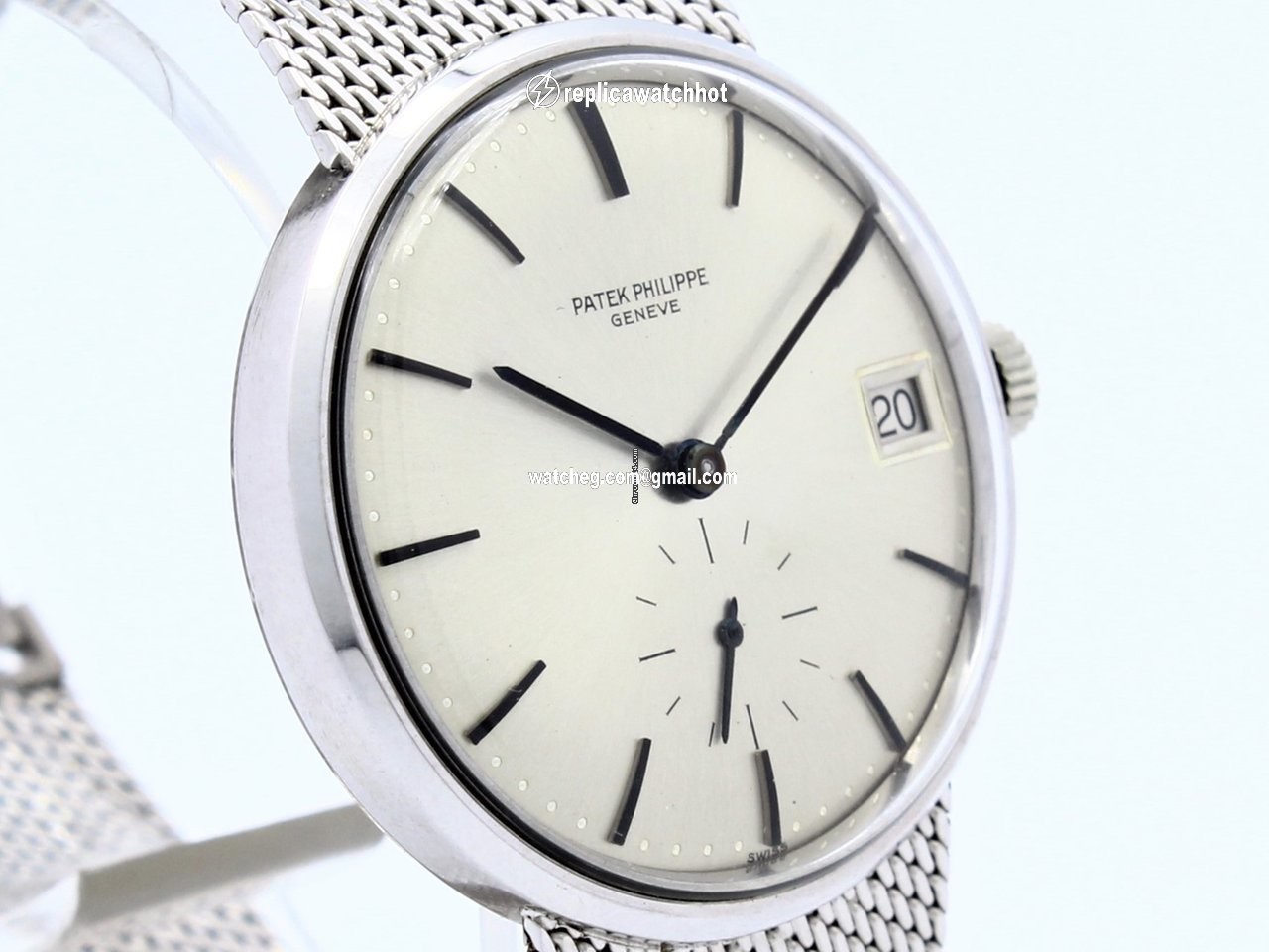Patek Philippe Calatrava Mens watch Unisex Automatic White gold 27-460M 4