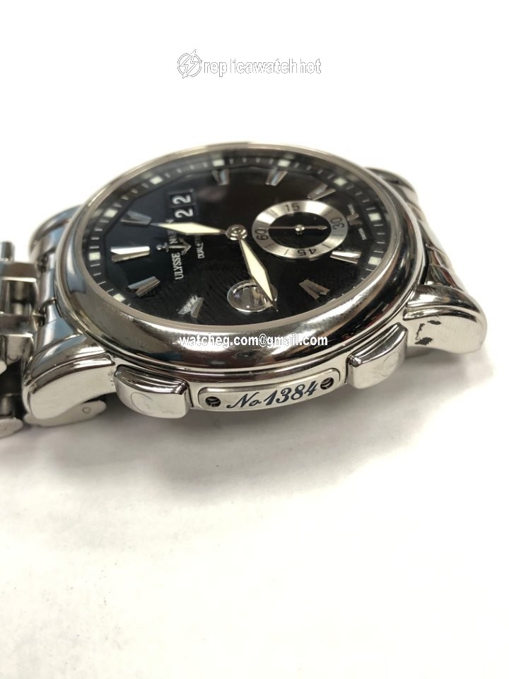 Ulysse Nardin Dual Time Mens watch Unisex Automatic Steel 243-55-7 92 4