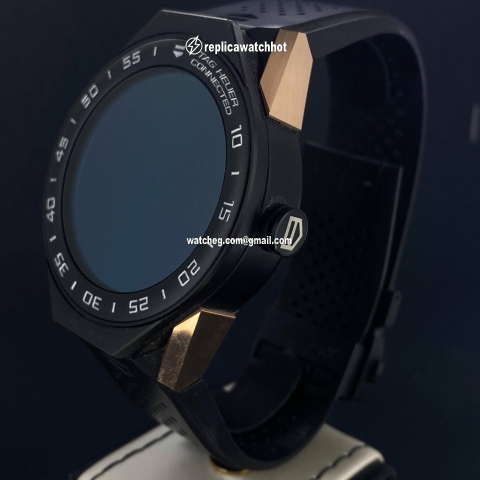 TAG Heuer Connected Mens watch Unisex Quartz Rose gold SAR8A50.FT6070 4