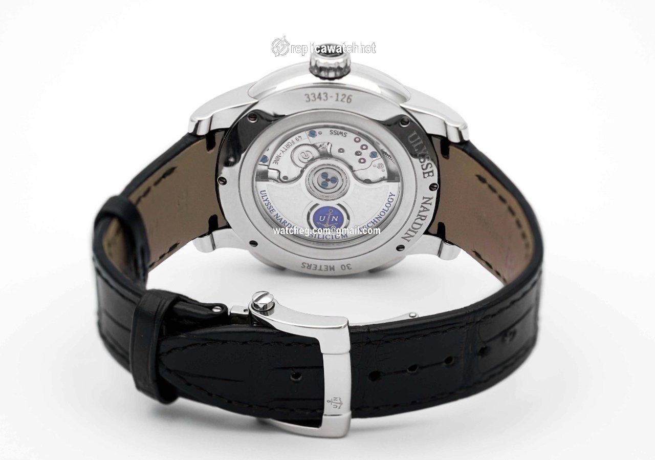 Ulysse Nardin Dual Time Mens watch Unisex Automatic Steel U3343-126 91 4