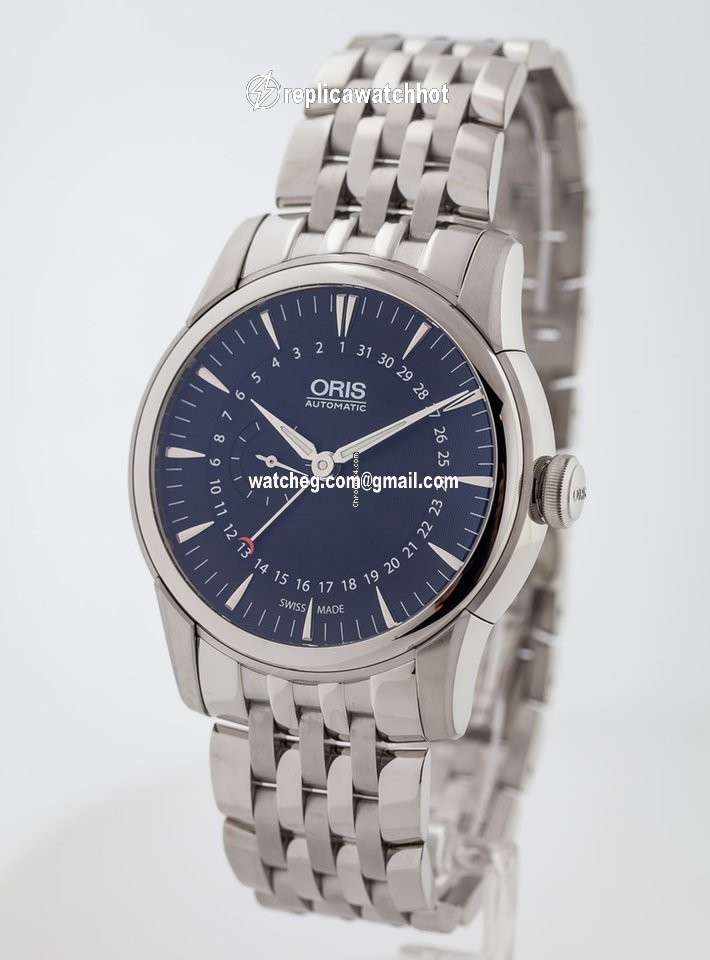 Oris Artelier Small Second Mens watch Unisex Automatic Steel 01 744 7665 4054-07 8 22 77 4