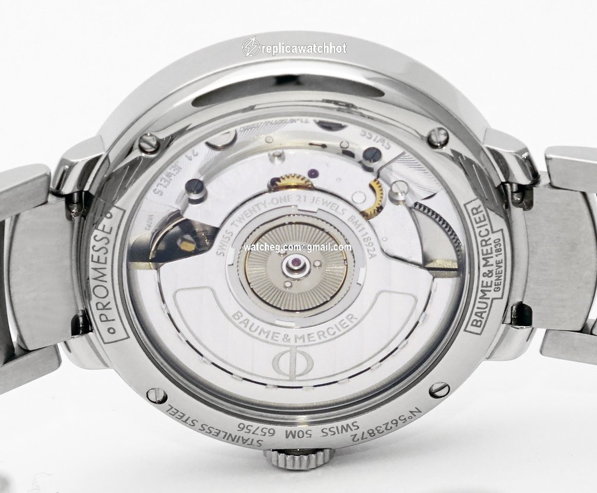 Baume & Mercier Promesse Womens watch Automatic Steel M0A10162 4