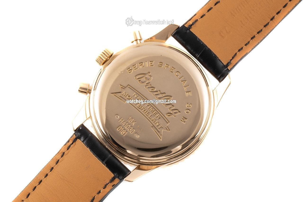 Breitling Montbrillant Mens watch Unisex Automatic Yellow gold H41030 4