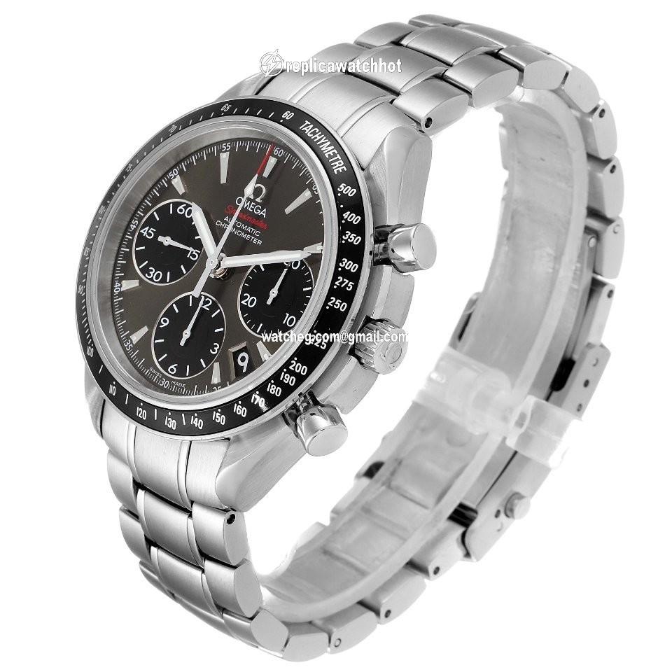 Omega Speedmaster Date Mens watch Unisex Automatic Steel 323.30.40.40.06.001 4