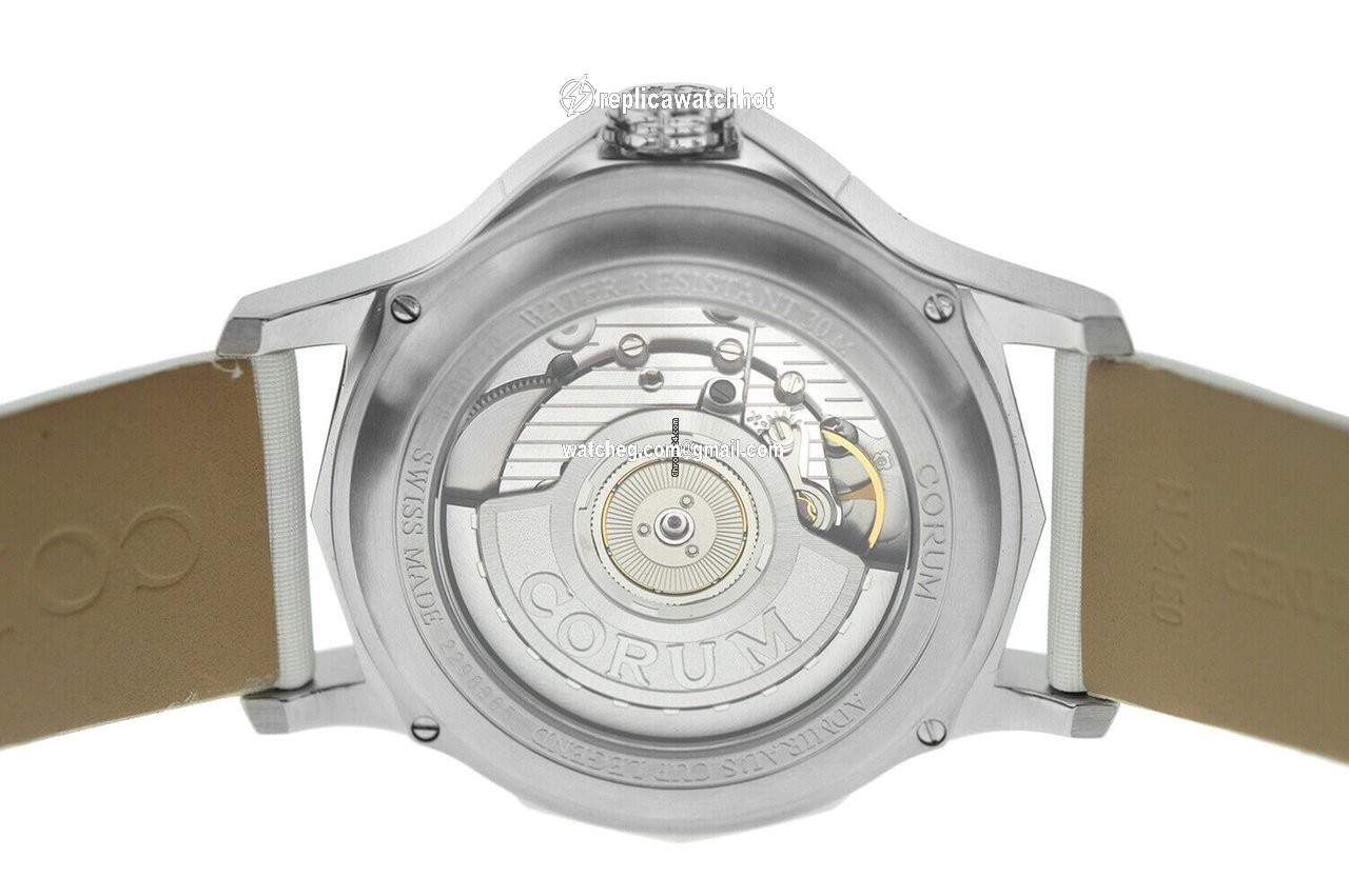 Corum Admirals Cup Legend 38 Womens watch Automatic Steel 384.101.47 0F49 AA01 4