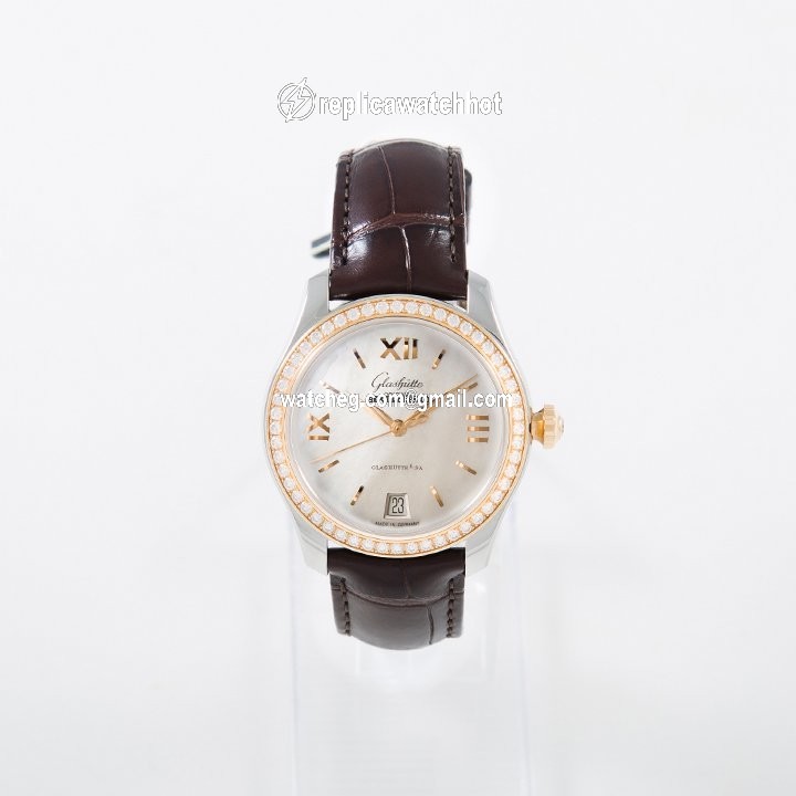 Glashtte Original Lady Serenade Womens watch Automatic Gold Steel 1-39-22-09-16-44 4
