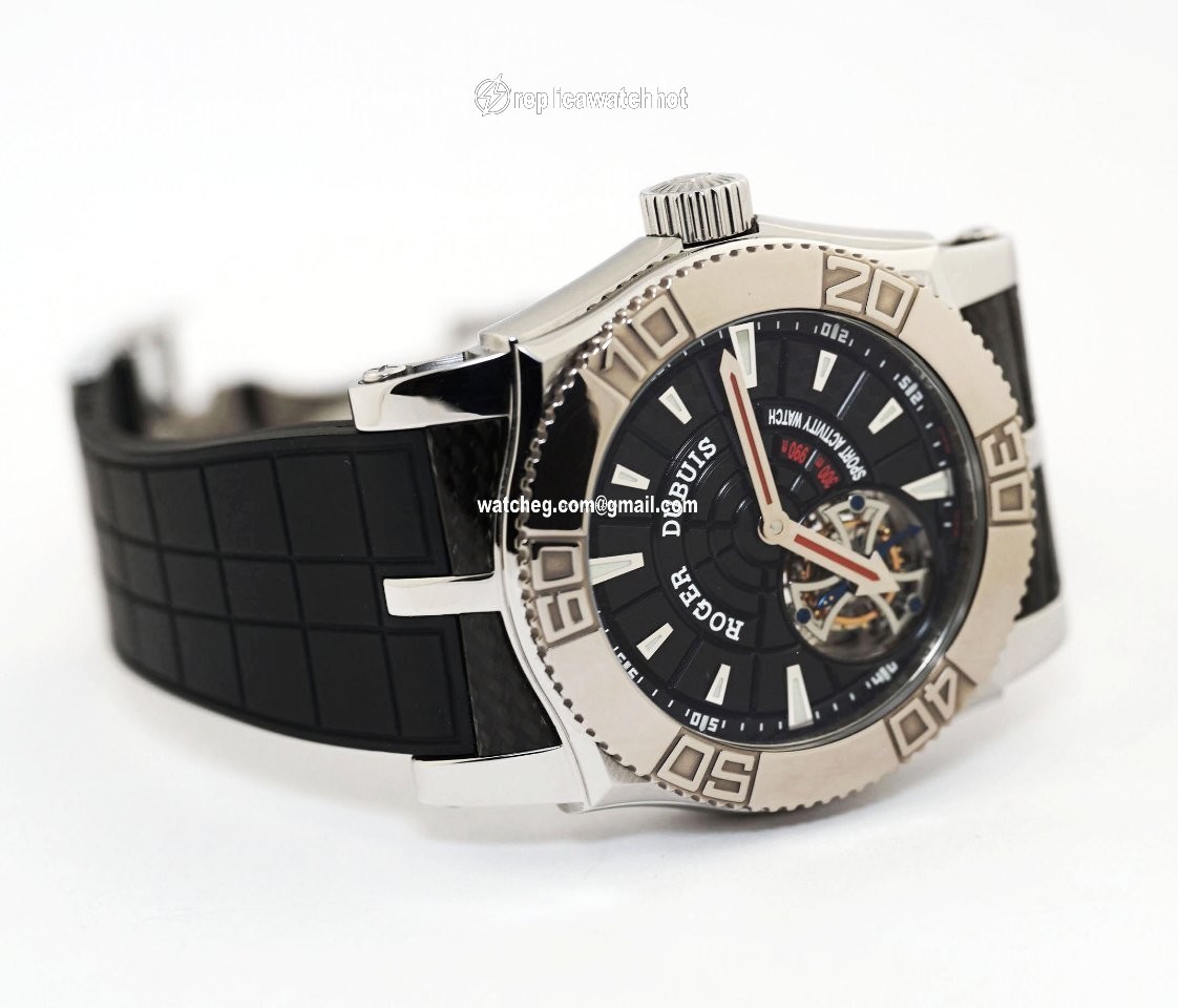 Roger Dubuis Easy Diver Mens watch Unisex Manual winding Steel SE48 02 9 0 K9.53 4