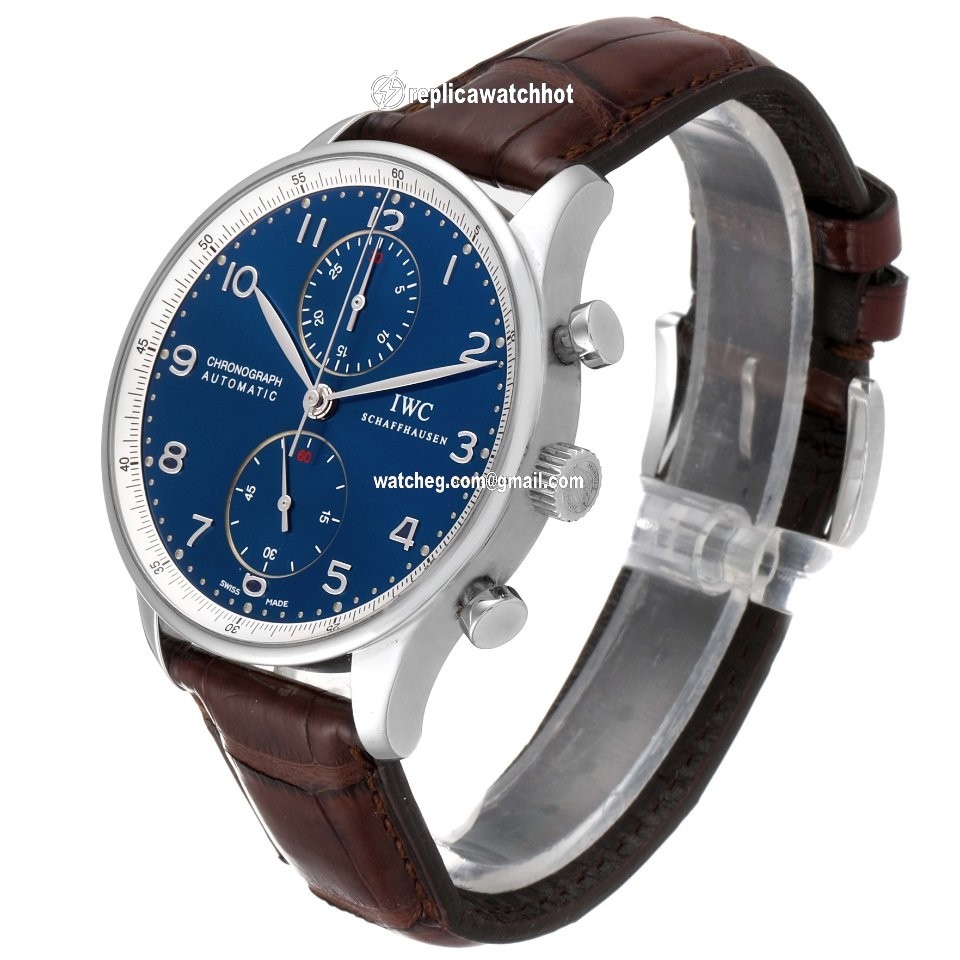 IWC Portuguese Chronograph Mens watch Unisex Automatic Steel IW371432 4
