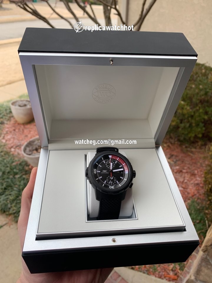 IWC Aquatimer Chronograph Mens watch Unisex Automatic Steel IW379505 4