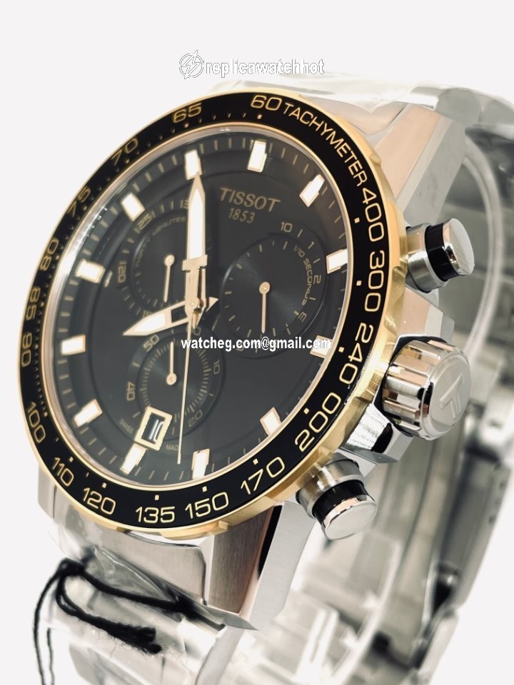 Tissot Mens watch Unisex Quartz Gold Steel T125.617.21.051.00 4