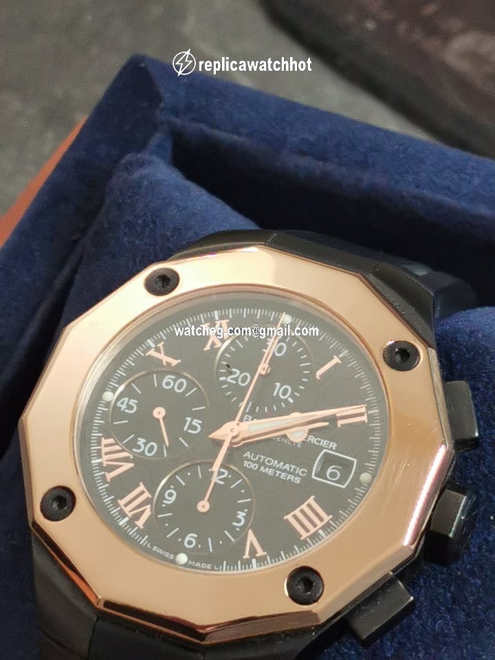 Baume & Mercier Riviera Mens watch Unisex Automatic Rose gold 8712 4