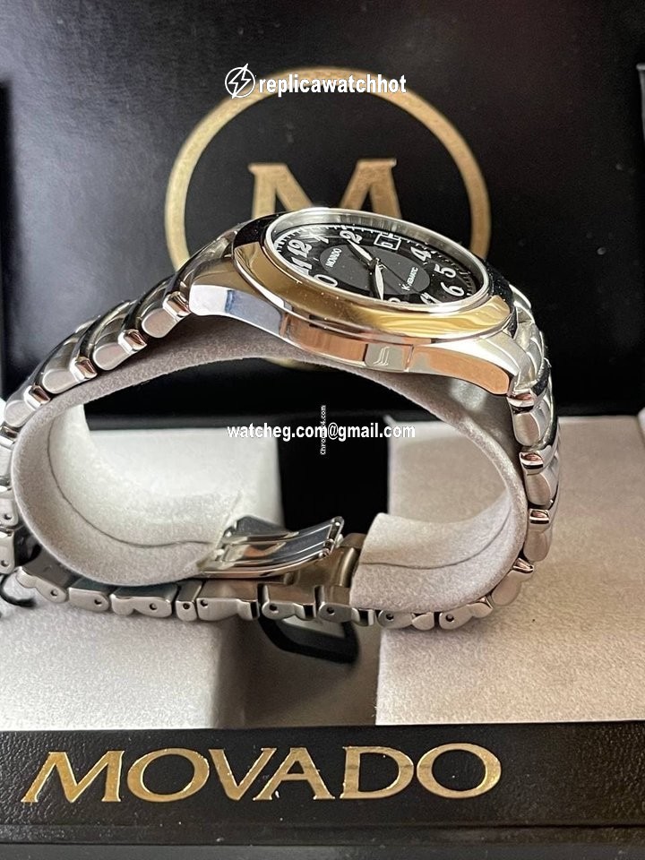 Movado Kingmatic Mens watch Unisex Automatic Steel Ref. 84-D7-875  Ser. 3716550 4