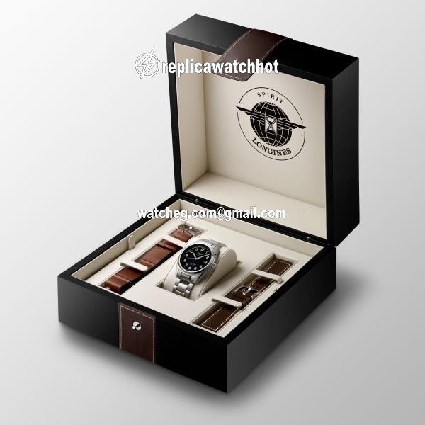 Longines Spirit Mens watch Unisex Automatic Steel L3.811.4.53.9 4