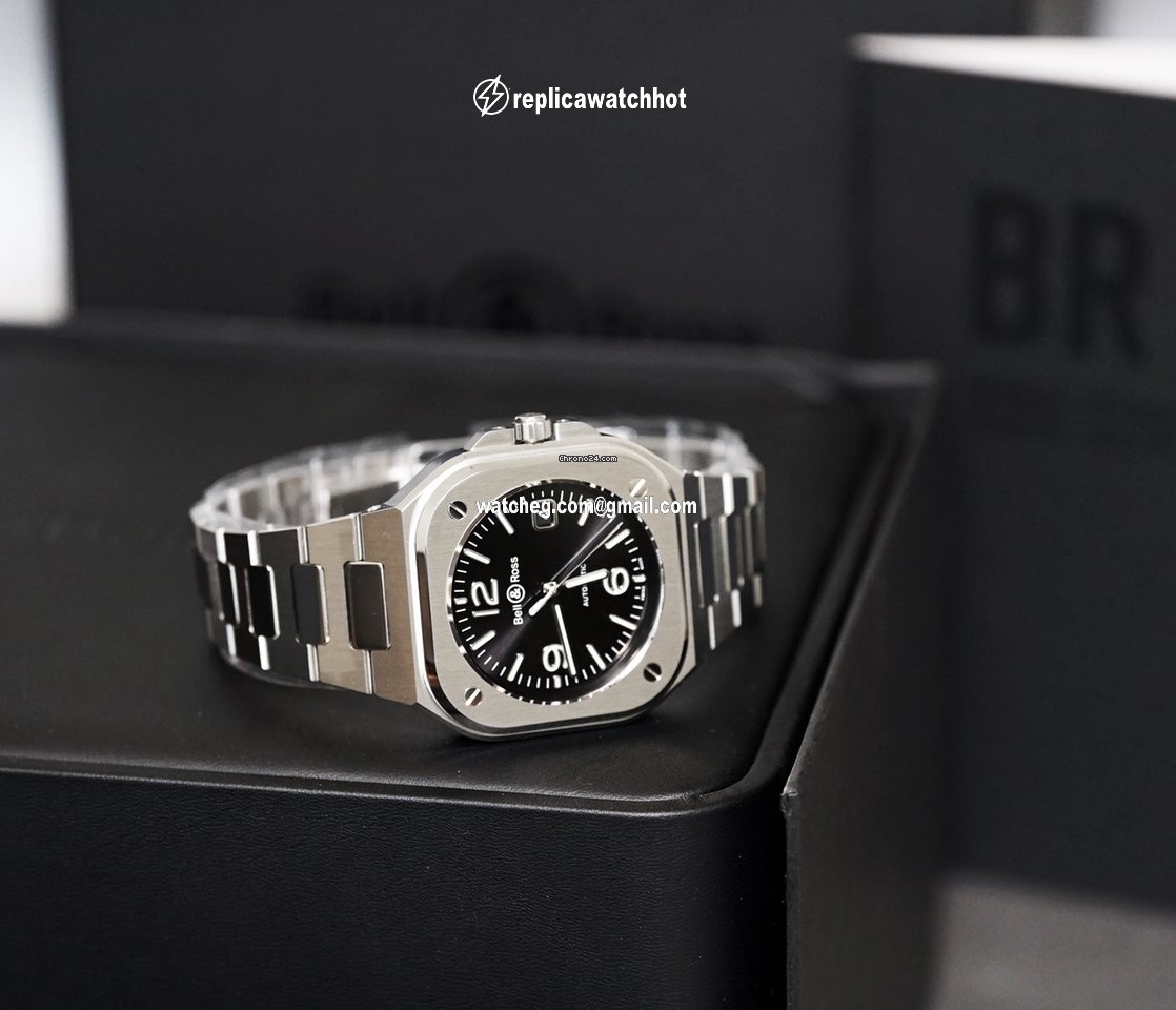 Bell & Ross BR 05 Mens watch Unisex Automatic Steel BR05A-BL-ST SST 4