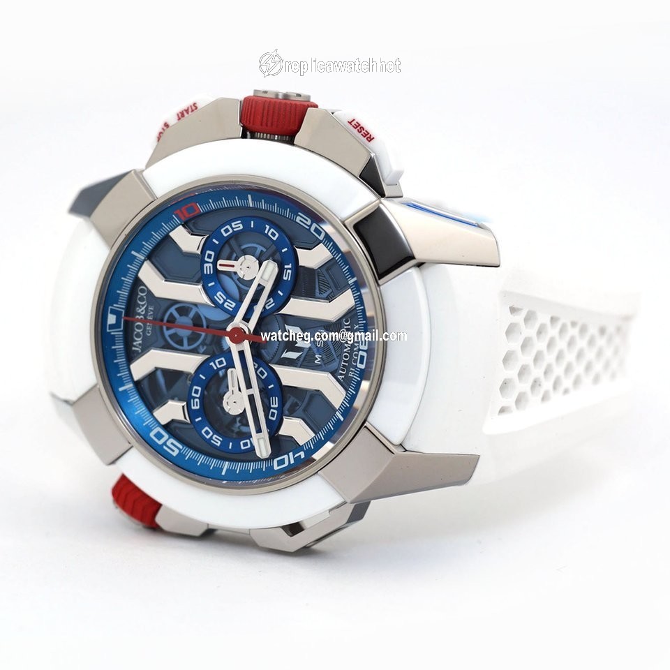 Jacob & Co. Mens watch Unisex Automatic Titanium EC313.20.PE.LL.K 4
