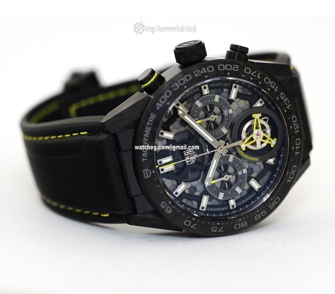 TAG Heuer Carrera Heuer-02T Mens watch Unisex Automatic Titanium CAR5A8K.FT6172 4