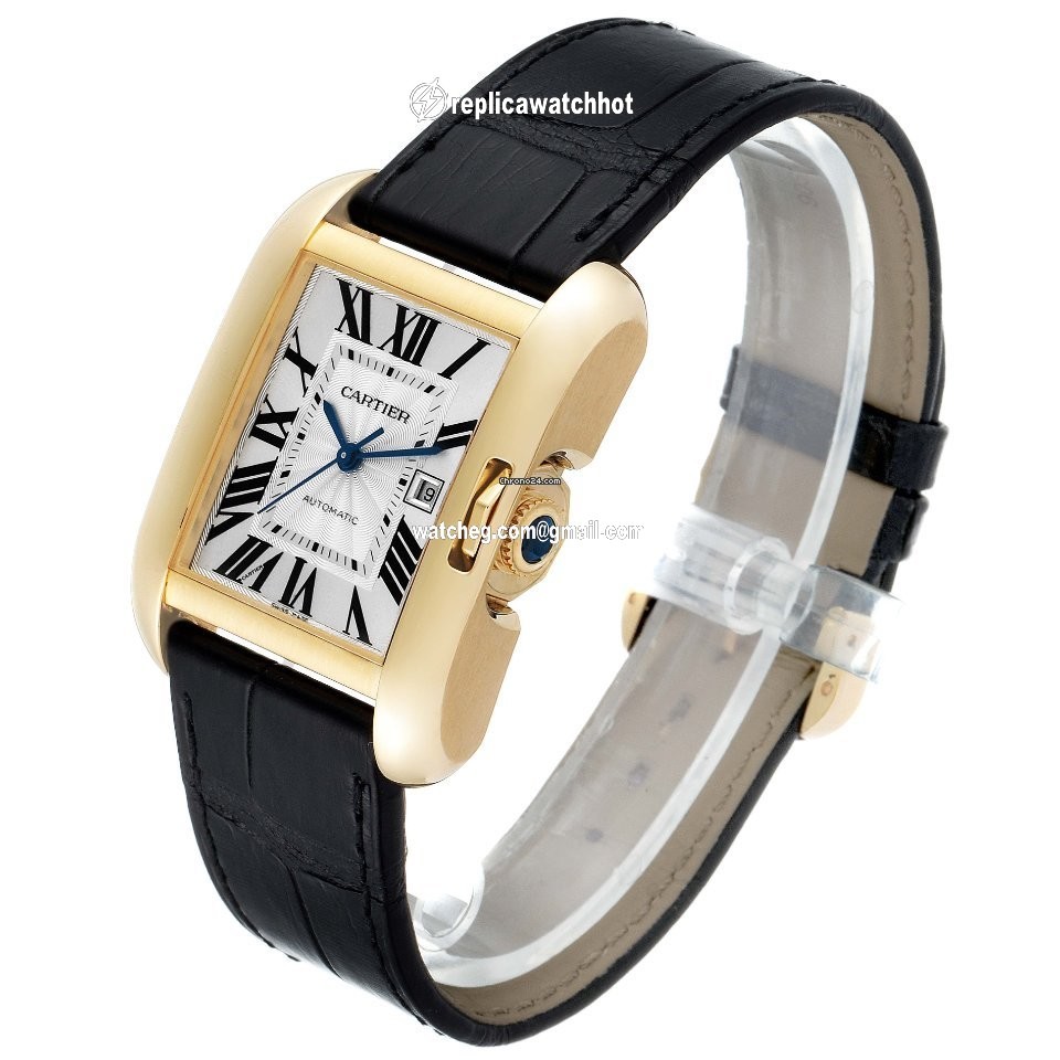 Cartier Tank Anglaise Womens watch Automatic Yellow gold W5310030 4