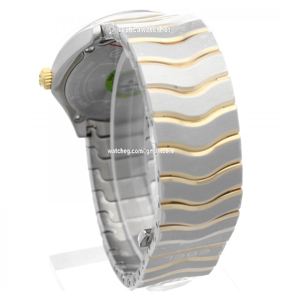 Ebel Wave Quartz Gold Steel 1216202 4