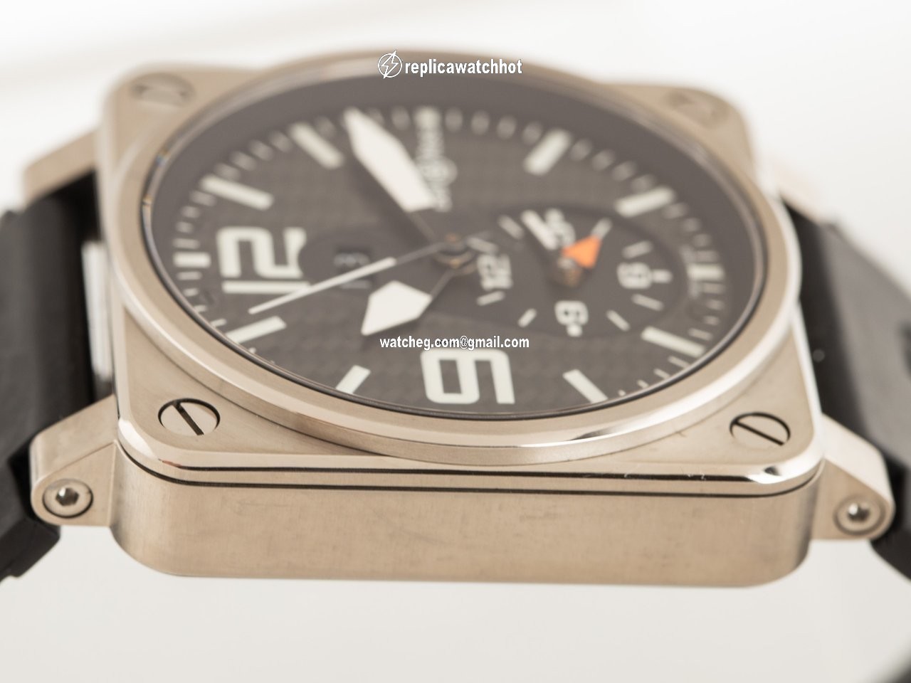 Bell & Ross BR 03-51 GMT Mens watch Unisex Automatic Titanium BR03.51GMT 4