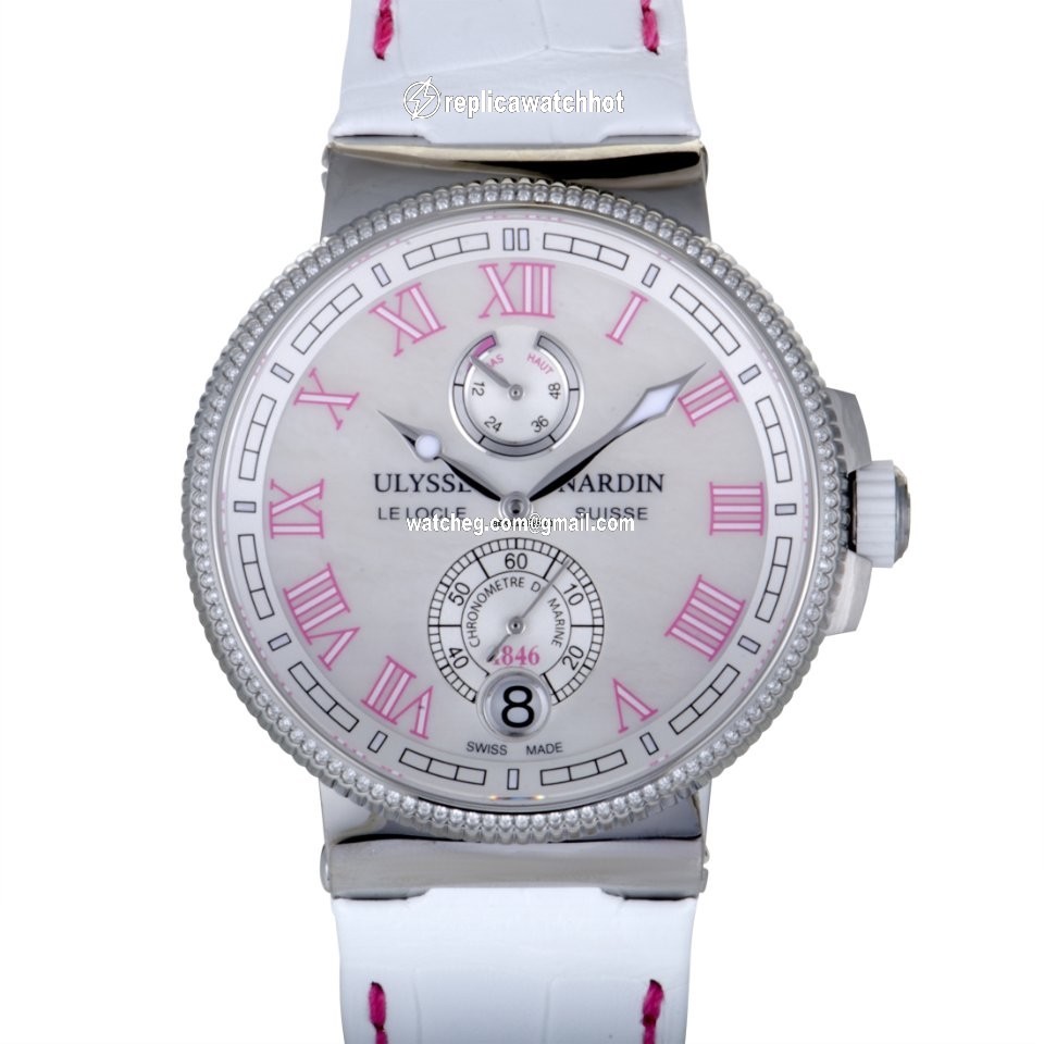 Ulysse Nardin Marine Chronometer Manufacture Mens watch Unisex Automatic 1183-126B 470 4