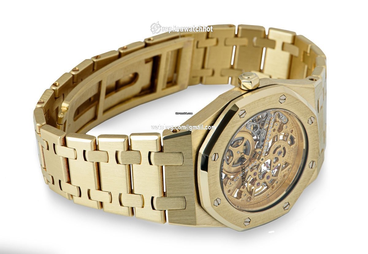 Audemars Piguet Royal Oak Mens watch Unisex Manual winding Yellow gold 14789BA 4