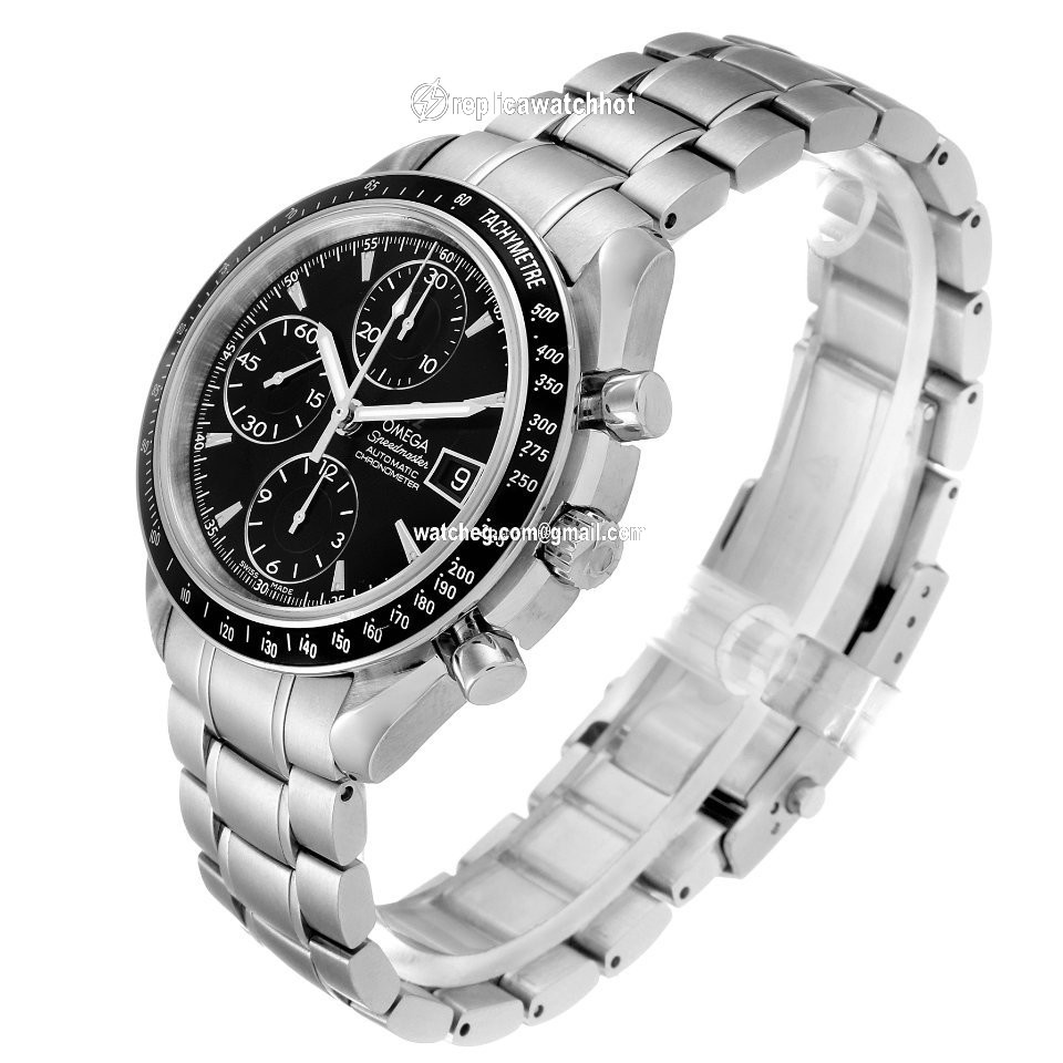 Omega Speedmaster Date Mens watch Unisex Automatic Steel 3210.50.00 4