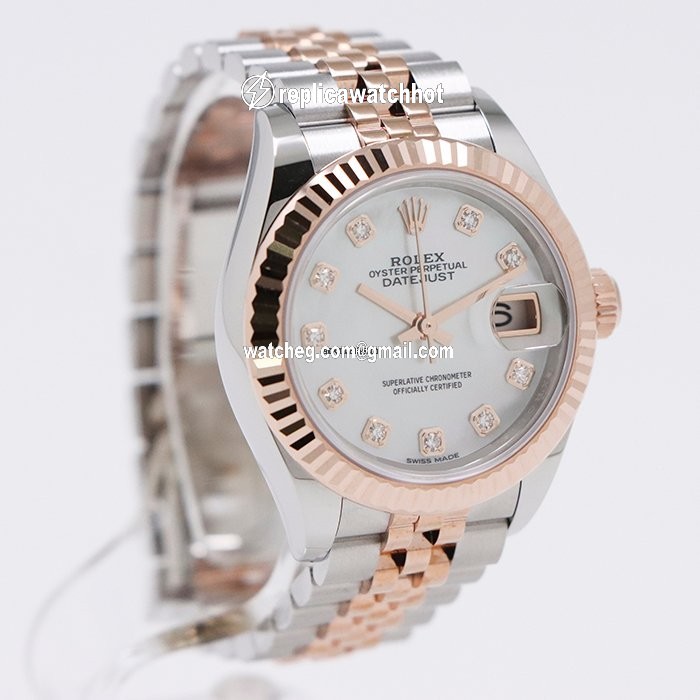 Rolex Lady-Datejust Gold Steel Automatic 279171NG 4