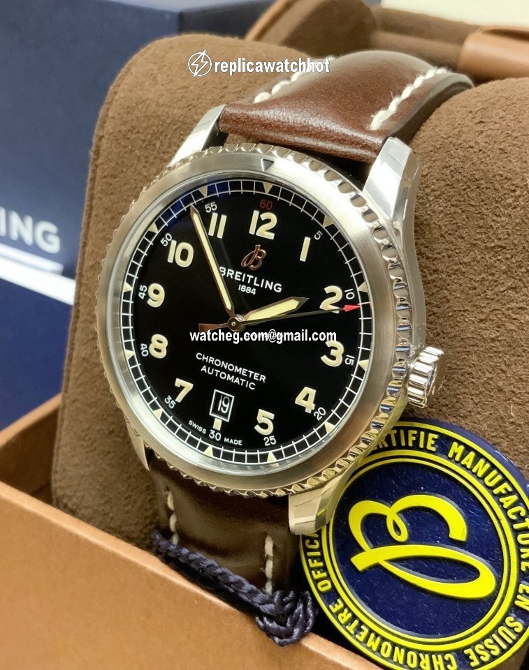 Breitling Aviator 8 Mens watch Unisex Automatic Steel A17315101B1X3 4