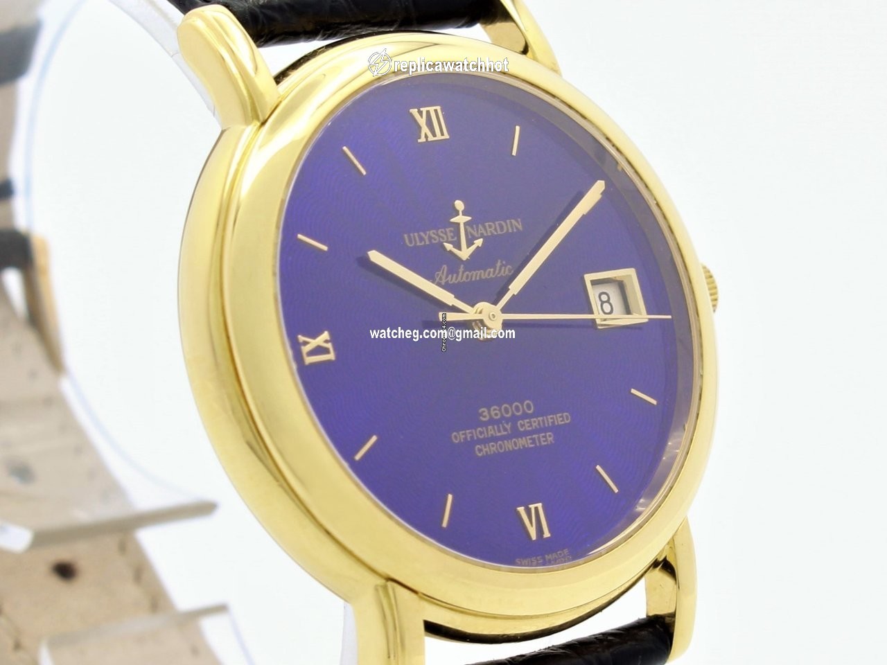 Ulysse Nardin San Marco Mens watch Unisex Automatic Yellow gold 117-22 4