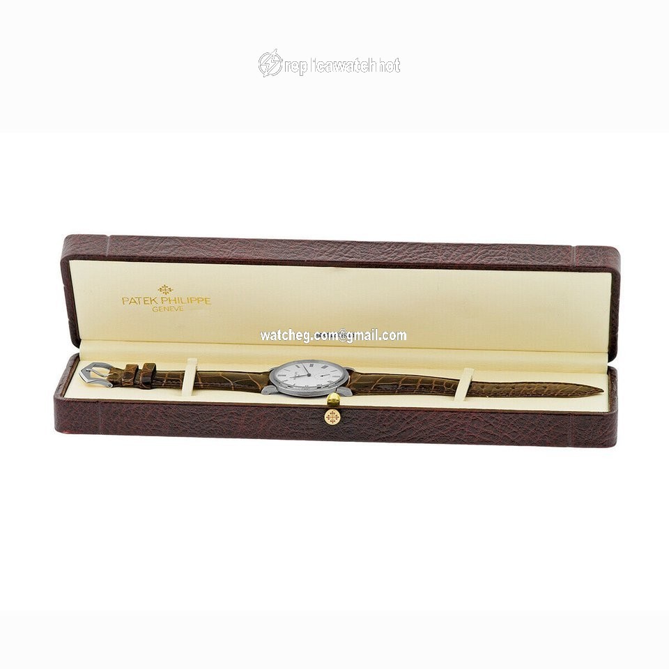 Patek Philippe Calatrava Mens watch Unisex Manual winding White gold 5119 G 4
