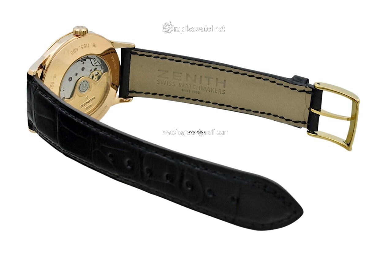 Zenith Elite Power Reserve Mens watch Unisex Automatic Rose gold 18.1125.685 01.C490 4